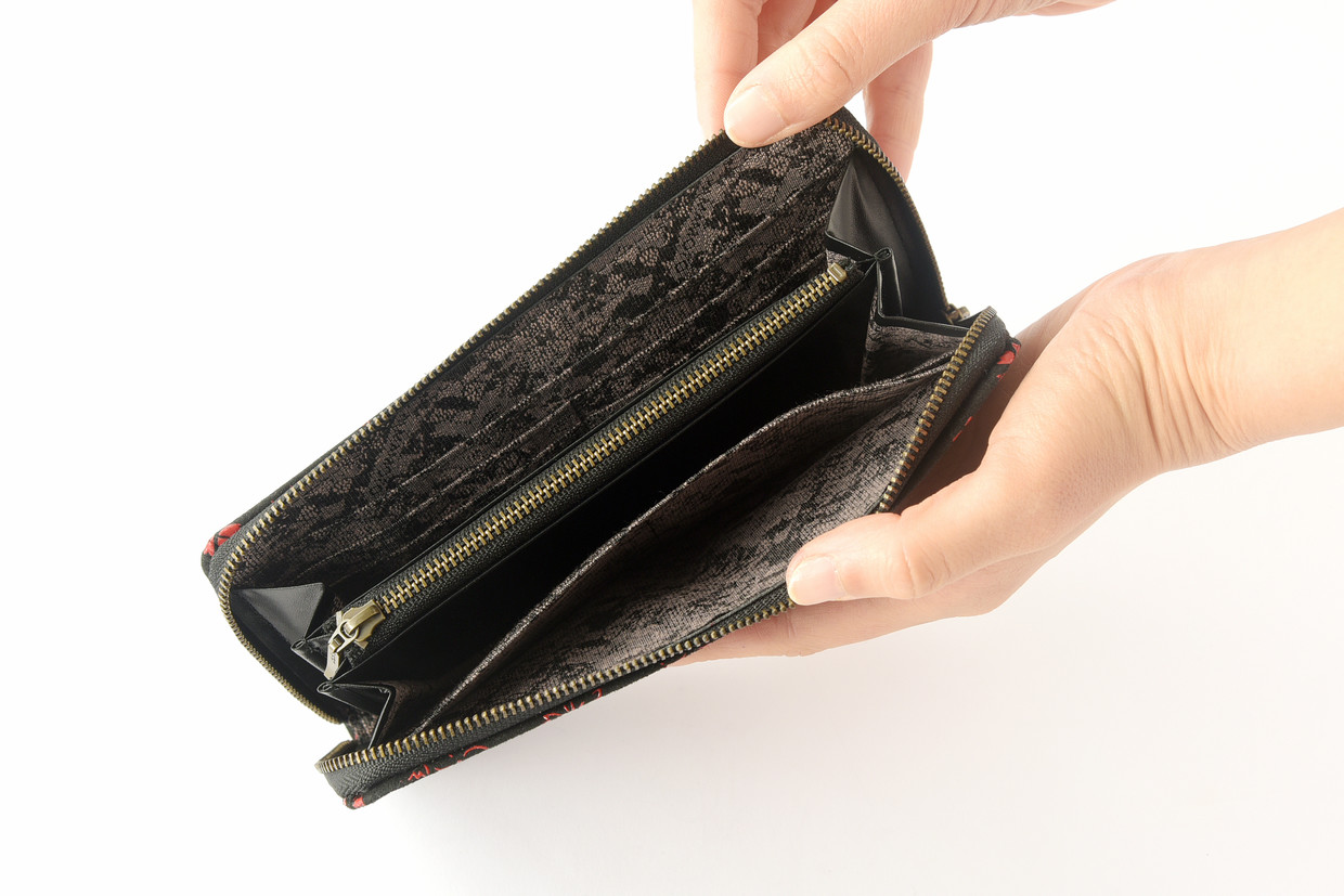 No.987　おまとめ専用 印傳の山本 - 製品紹介 - 2004 三方チャック大 U-open Zipped Wallet (L)