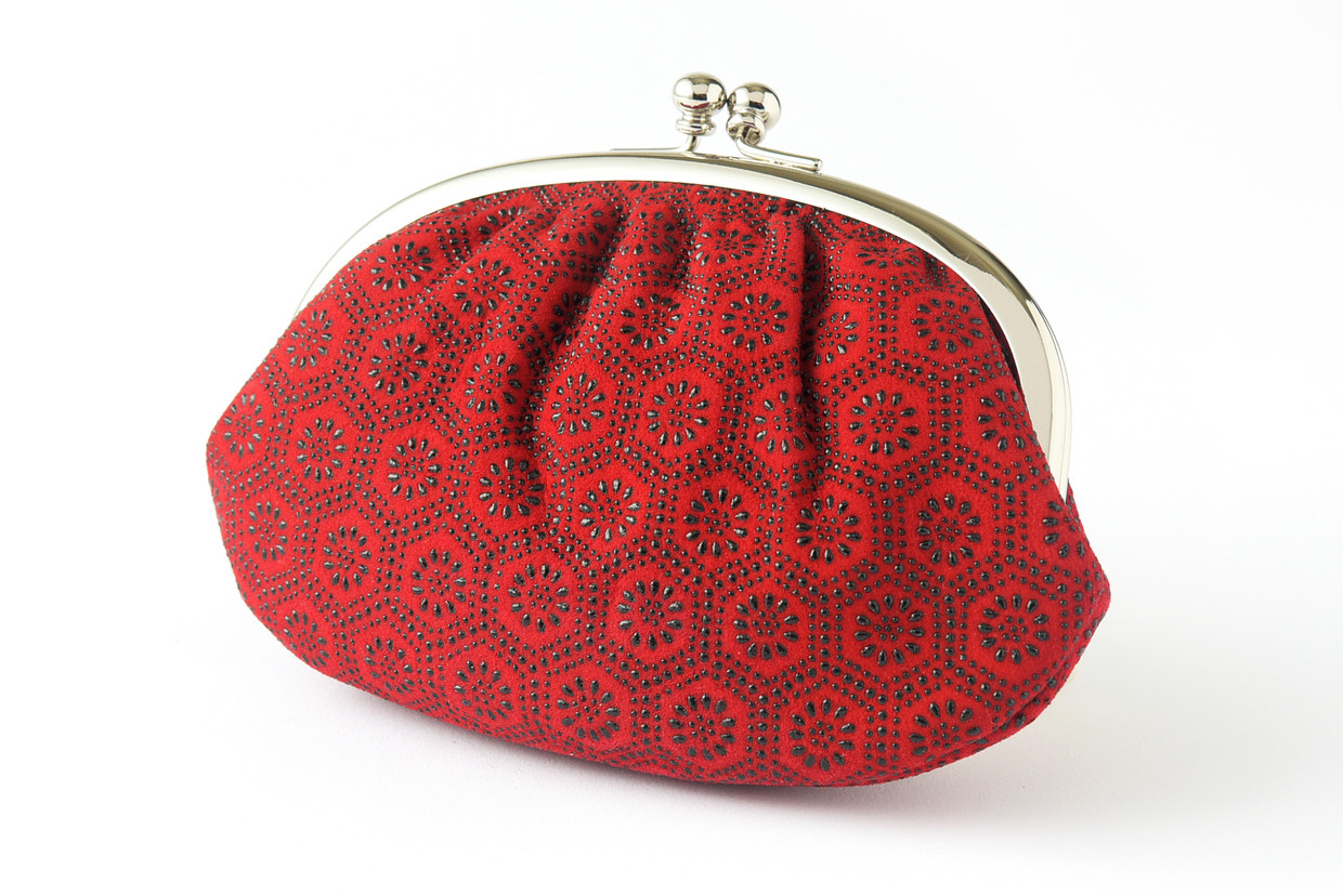 印傳の山本 - 製品紹介 - 3007 親子ガマグチ Double Clasp Purse