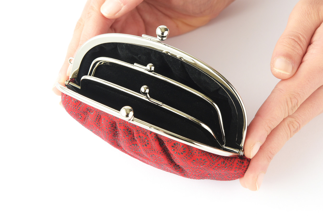 印傳の山本 - 製品紹介 - 3007 親子ガマグチ Double Clasp Purse