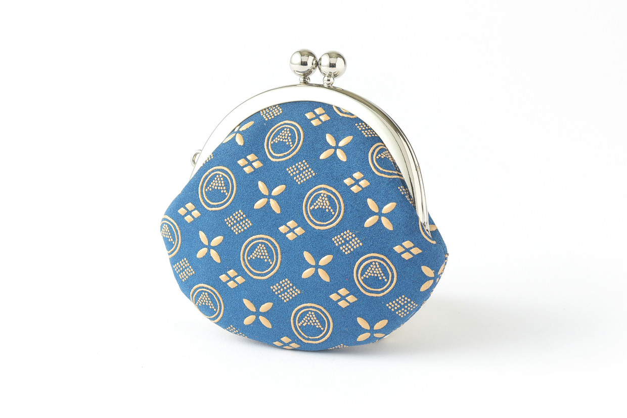 印傳の山本 - 製品紹介 - 8002 平ガマグチ Flat Clasp Purse