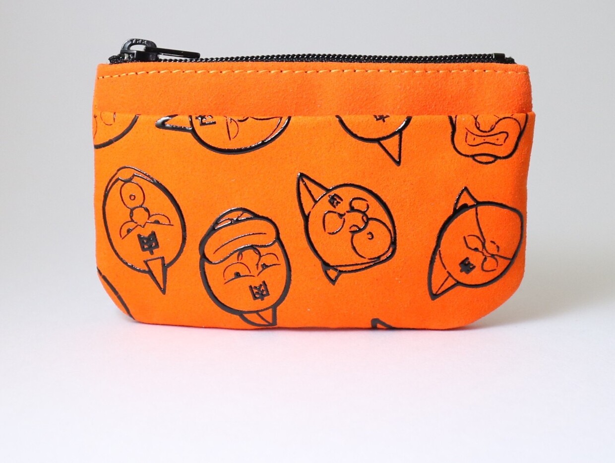 印傳の山本 - 製品紹介 - キン肉マン<br>「小銭入れ」「底つまみ