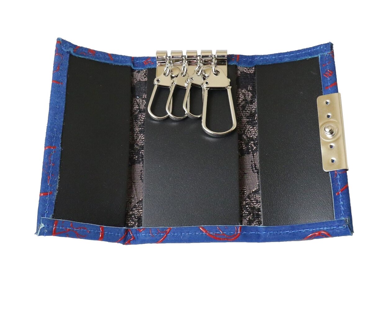 印傳の山本 - 製品紹介 - キン肉マン<br>「小銭入れ」「底つまみ