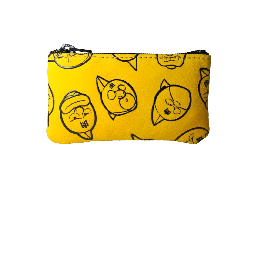 印傳の山本 - 製品紹介 - キン肉マン<br>「小銭入れ」「底つまみ